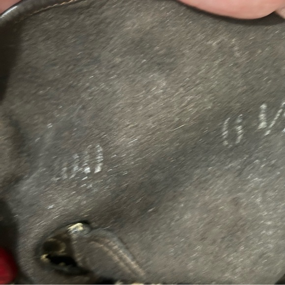 Vintage leather glove croc snake skin embossed size 6.5 - Picture 3 of 7